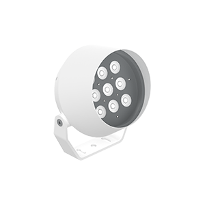 Светодиодный светильник VARTON архитектурный Frieze M 45 Вт 3000 K линзованный 12 градусов RAL9003 белый